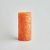 Orange & Cinnamon Marbled Pillar