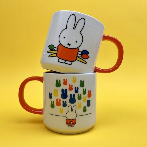 Miffy as an artist mug