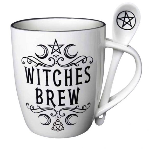 Mug and Spoon Set: Witches Brew