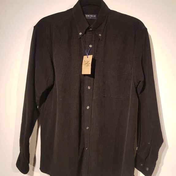 Black Corduroy Shirt