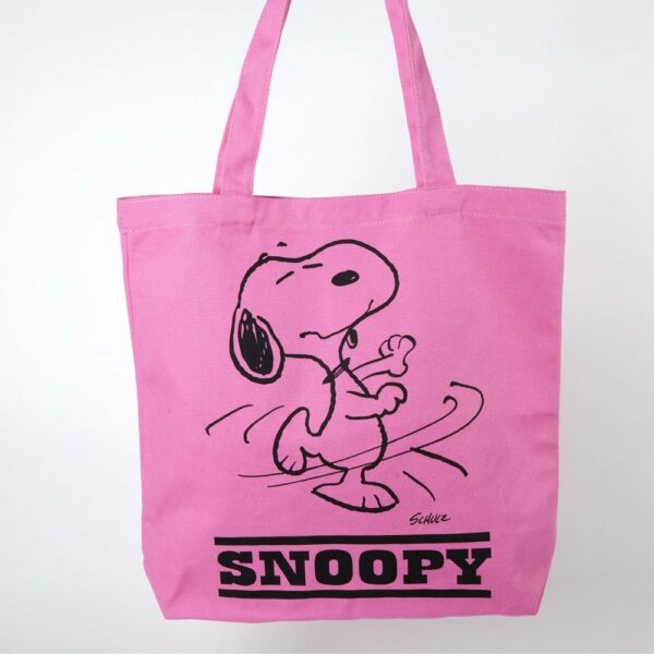 Snoopy Tote Bag: Pink