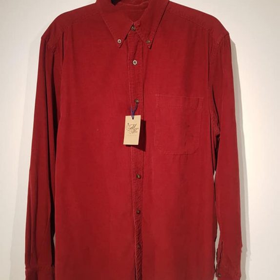 Red Corduroy Shirt
