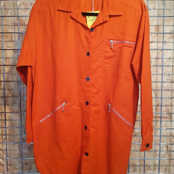 Cotton orange shirt