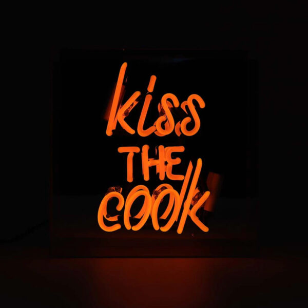 Kiss The Cook Neon