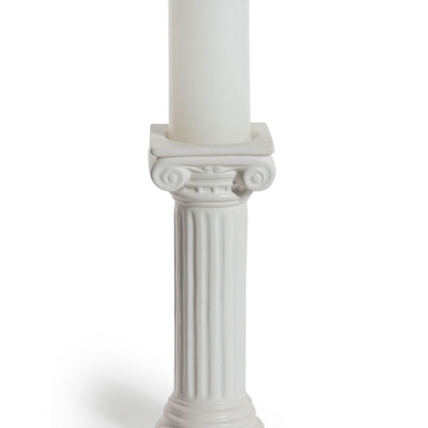 Large Ionic Column Candle Holder