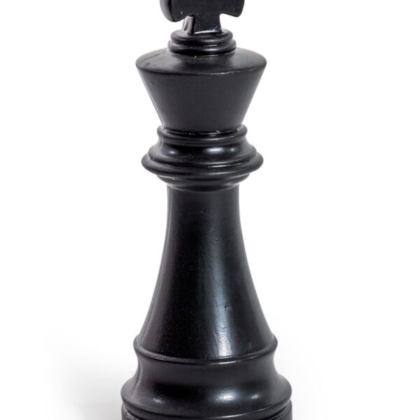 Large Ceramic King Chess Piece