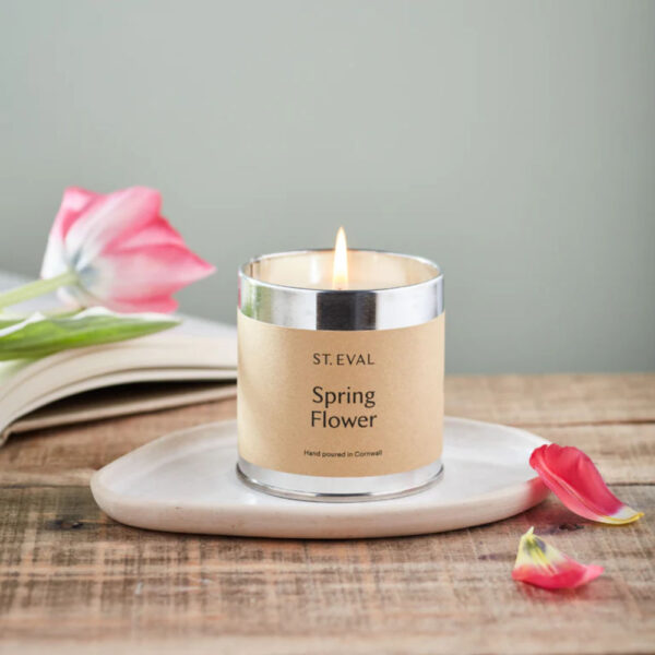 Spring Flowers Scented Tin Candle