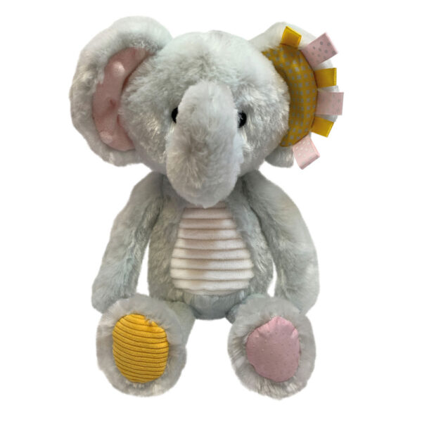 Sensory Snuggable Soft Toy: Elephant