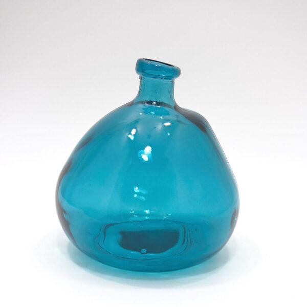 Recycled Blown Glass Simplicity Vase: 3 Colours