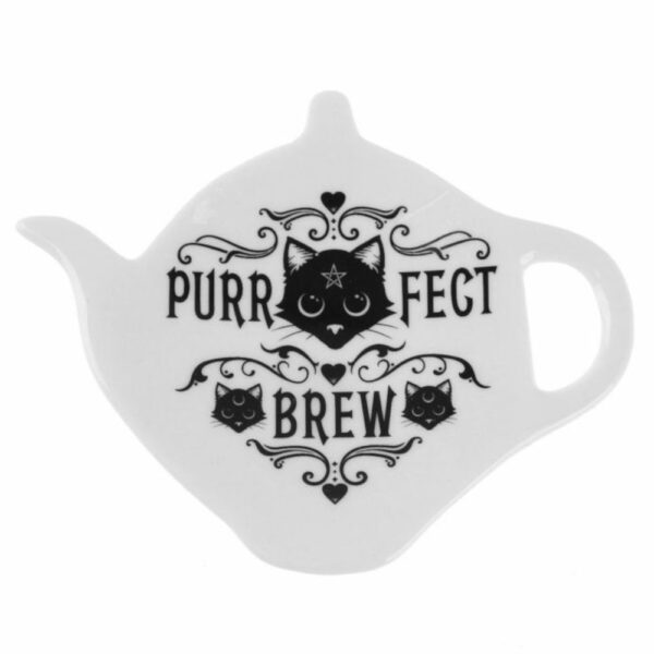 Teaspoon Holder / Rest: Purrfect Brew